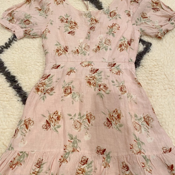 Love Shack Fancy Lena Bow Dress - Picture 3 of 12